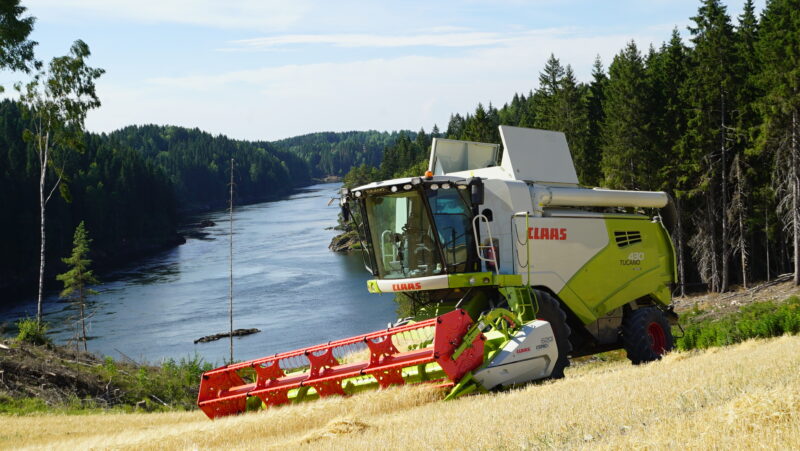 CLAAS er fortsatt landets mest populære treskermerke