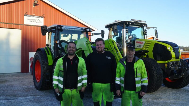 CLAAS traktorene er helt suverene komfortmessig