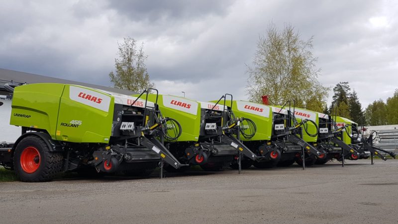 Rekordsalg av grasutstyr og presser fra CLAAS