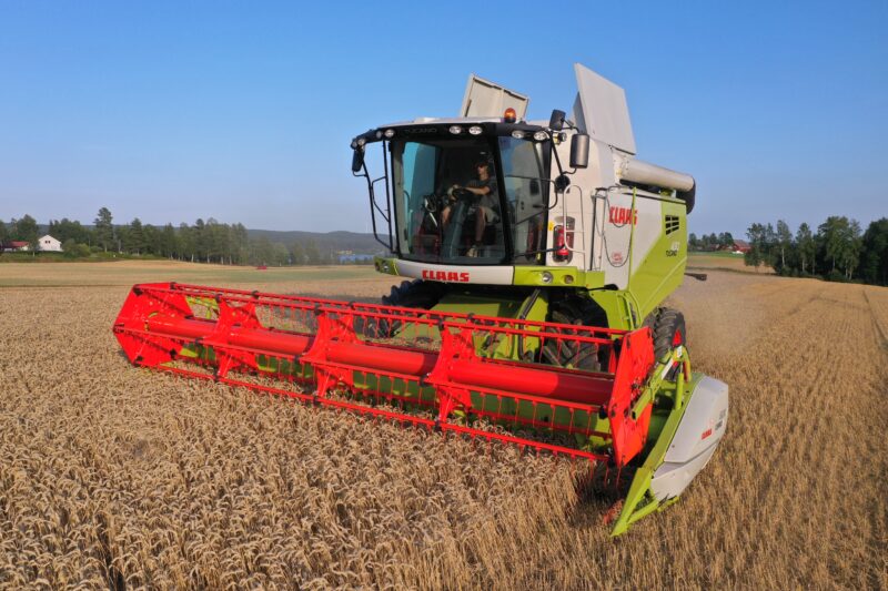 Stabilt treskersalg for CLAAS i Norge